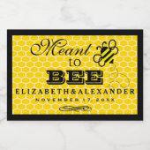 カスタムウェディングゲストの好意ラベルになることを意図 フードラベル (シングルラベル)