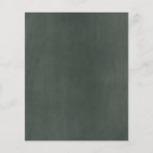 カスタムウェディングシンボルや象徴シャルボードパープルミントフローラ (裏面)