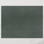 カスタムウェディングシンボルや象徴シャルボードパープルミントフローラ (裏面)