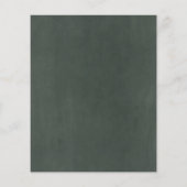 カスタムウェディングシンボルや象徴シャルボードパープルミントフローラ (裏面)