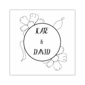 カスタムウェディングスタンプ、ゴム製ウェディングスタンプ、カスタム ラバースタンプ (インプリント)