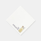 カスタムウェディングナプキンズピアナコラダカクテルアワー スタンダードカクテルナプキン (角)