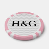 カスタムウェディングパーティートランプのポーカーチップ1無料ドリンク ポーカーチップ (シングル)