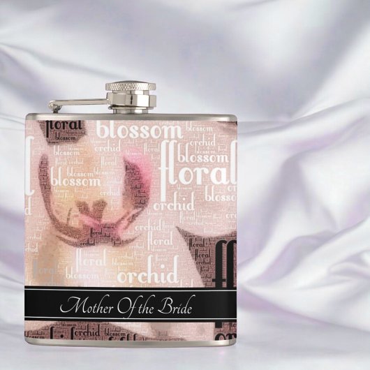 カスタムウェディングパーティーバラ金ゴールドマザーオブザブライド フラスク