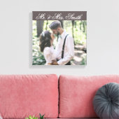 カスタムウェディングフォトキャンバス印刷 キャンバスプリント (インサイチュ (リビング))