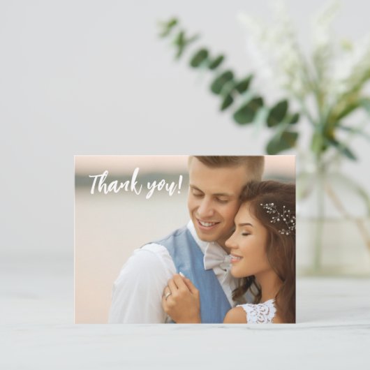 カスタムウェディングフォトグラファーNoロゴ写真はがき ポストカード (スタンド正面)