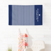 カスタムウェディングフォトバックドランド新郎新婦のストライプ 横断幕 (インサイチュ)