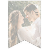 カスタムウェディングフォトバンティングフラグ バンティングフラッグ (第1の旗)