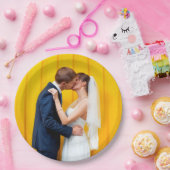 カスタムウェディングフォト ペーパープレート (パーティー)