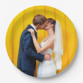 カスタムウェディングフォト ペーパープレート (正面)