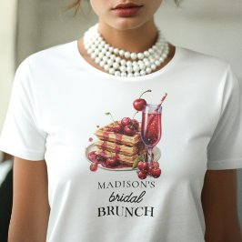 カスタムウェディングブライダルシャワーパーティーアパレル Tシャツ