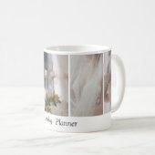 カスタムウェディングプランナーフォトマグカップ コーヒーマグカップ (正面右)