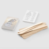 カスタムウェディングプログラム ハンドファン (組立なし)