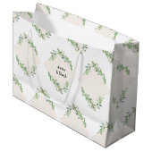 カスタムウェディングラージ抱き枕 ラージペーパーバッグ (正面アングル)