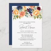 カスタムウェディングリハーサルディナー招待状 招待状 (正面/裏面)