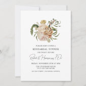 カスタムウェディングリハーサルディナー 招待状 (正面)