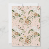 カスタムウェディングリハーサルディナー 招待状 (裏面)