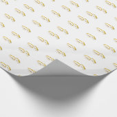 カスタムウェディングリングや輪ラッピング紙 ラッピングペーパー (角)