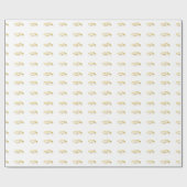 カスタムウェディングリングや輪ラッピング紙 ラッピングペーパー (フラット)