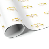 カスタムウェディングリングや輪ラッピング紙 ラッピングペーパー (ロールコーナー)