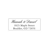 カスタムウェディング招待状封筒差出人住所 セルフインキングスタンプ (デザイン)