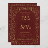 カスタムウェディング招待状 招待状 (正面/裏面)