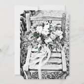 カスタムウェディング招待状 – 自分の写真を追加! 招待状 (裏面)