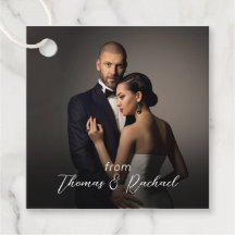 カスタムウェディング新郎新婦の写真ありがとう