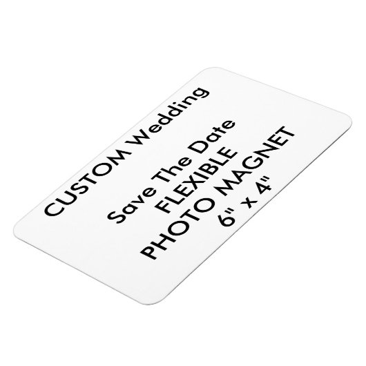 カスタムウェディング日付の写真の保存冷蔵庫用マグネット マグネット (左側)