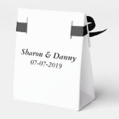 カスタムウェディング特典ボックス フェイバーボックス (裏面サイド)