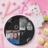 カスタムウェディング紙プレート ペーパープレート (パーティー)