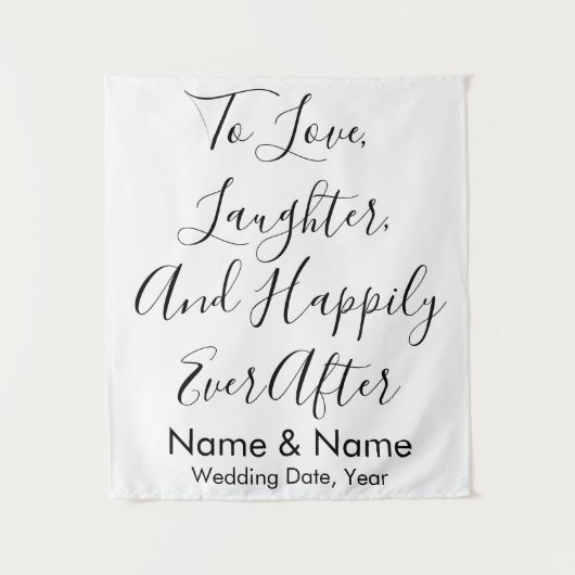 カスタムウェディング背景、素朴披露宴バナー タペストリー (正面)