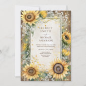 カスタムウェディング誕生日ベビーシャワー退職 招待状 (正面)