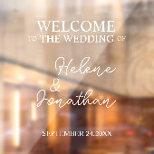 カスタムウェディング鏡デカール，シャワー，パーティー， ウィンドウサイン (シート2)