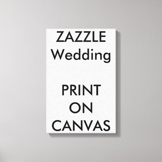 カスタムウェディング11 x 16.5インチキャンバス印刷ウォールアート キャンバスプリント (正面)