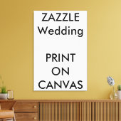 カスタムウェディング24"x36"キャンバスフォトプリントウォールアート キャンバスプリント (インサイチュ (リビング))