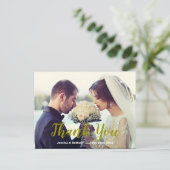 カスタムウェディング「ありがとう」ポストカード ポストカード (スタンド正面)
