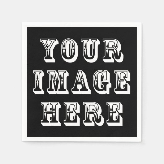 カスタムウェディング スタンダードカクテルナプキン (正面)