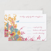 カスタムウェディング 出欠カード (正面/裏面)