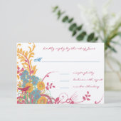 カスタムウェディング 出欠カード (スタンド正面)