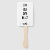 カスタムウェディング、卒業式、葬式またはプロモーション ハンドファン (正面)