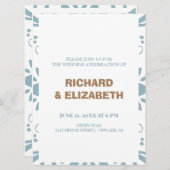 カスタムウェディング 招待状 (正面/裏面)