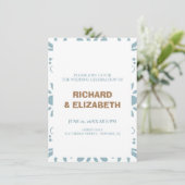 カスタムウェディング 招待状 (スタンド正面)