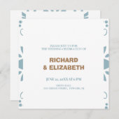 カスタムウェディング 招待状 (正面/裏面)