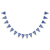 カスタムウェルカムホームスターズストライプバンティン バンティングフラッグ (全)