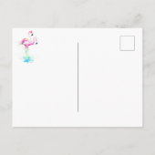 カスタムウェルカムマイアミビーチフロリダグラフティムラル ポストカード (裏面)