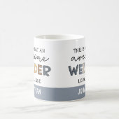カスタムウエルおもしろいダ素晴らしギフト コーヒーマグカップ (中央)