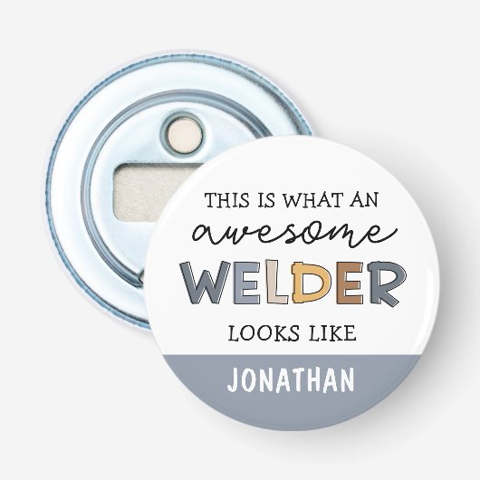 カスタムウエルおもしろいダ素晴らしギフト 栓抜き (正面)