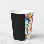 カスタムウォーターカラーデザートアイスクリーム誕生日 紙コップ (右)