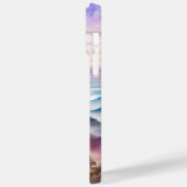 カスタムウォーターカラーマウンテンミスト風景 Case-Mate iPhoneケース (裏面 / 左)